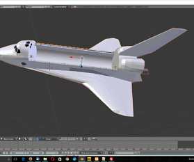 3D Model: Space Shuttle