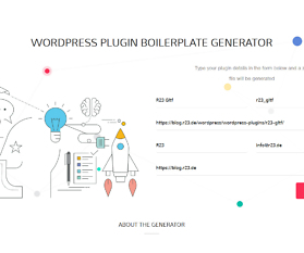 WordPress Plugin Boilerplate Generator