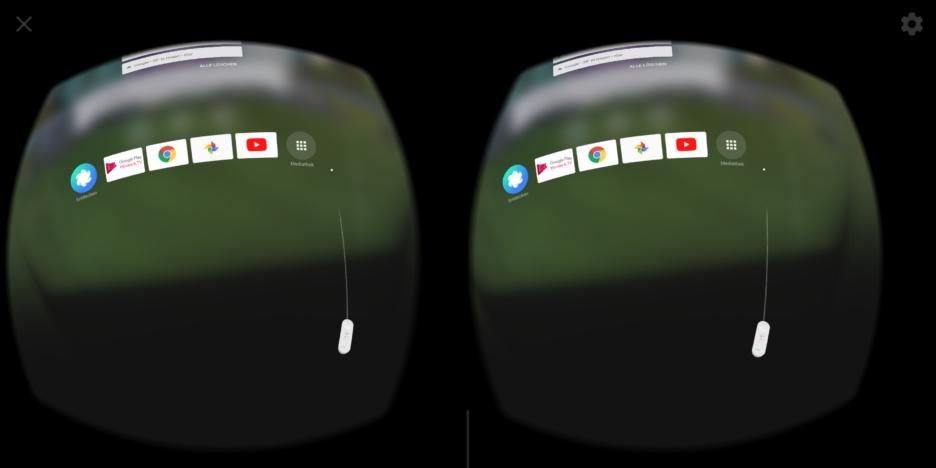 Web in VR: Chrome startet in Google Daydream View