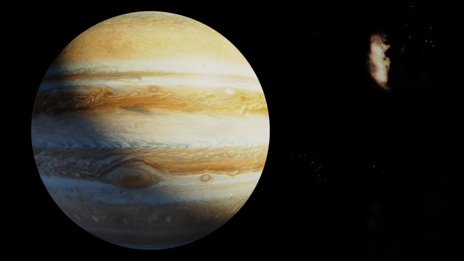 Planet Jupiter 3D-Modell