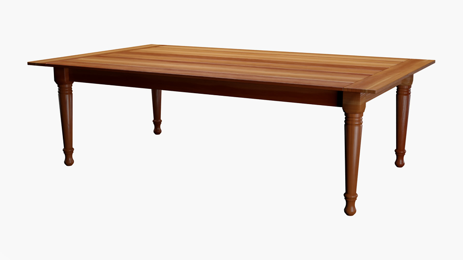 Massivholz-Esszimmer Tisch