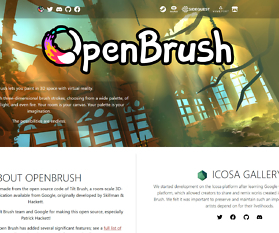 OpenBrush ermöglicht in Virtueller Realität zu zeichnen