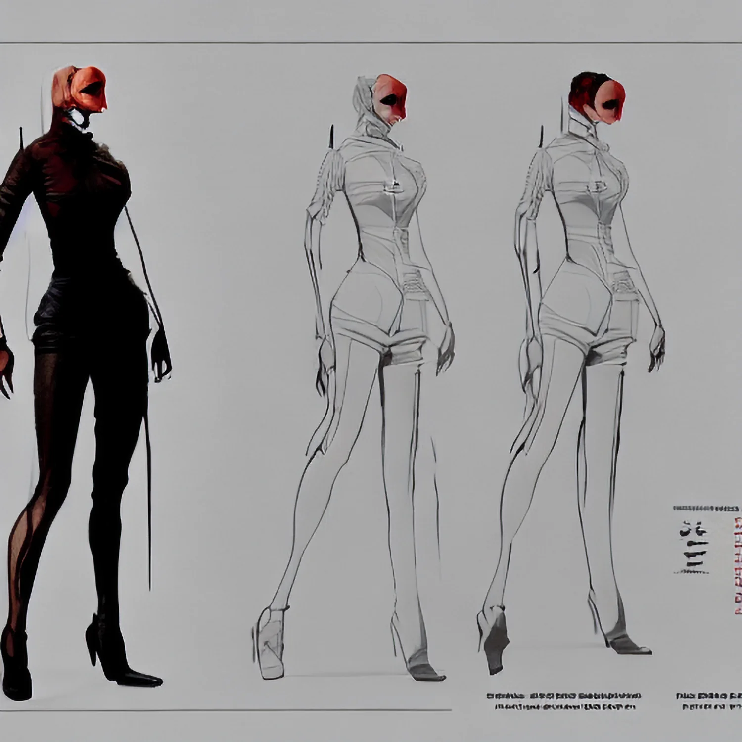 Charakterdesign: Konzeptentwurf Kleidung