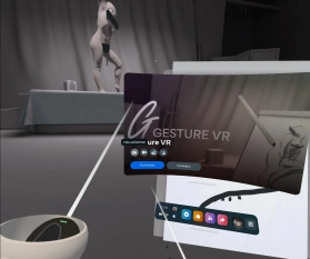 Gesture VR : Gestisches Aktzeichnen im Metaverse