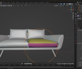Sofa Modellierung