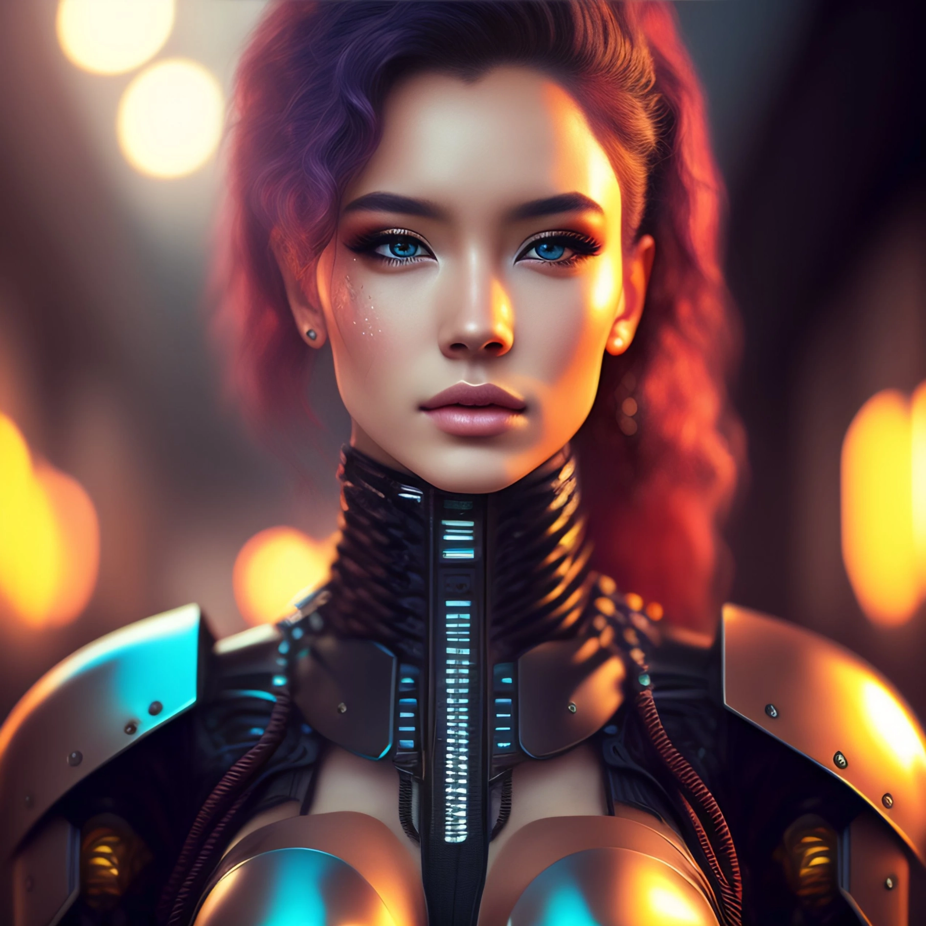 Cyberpunk-Charakterdesign