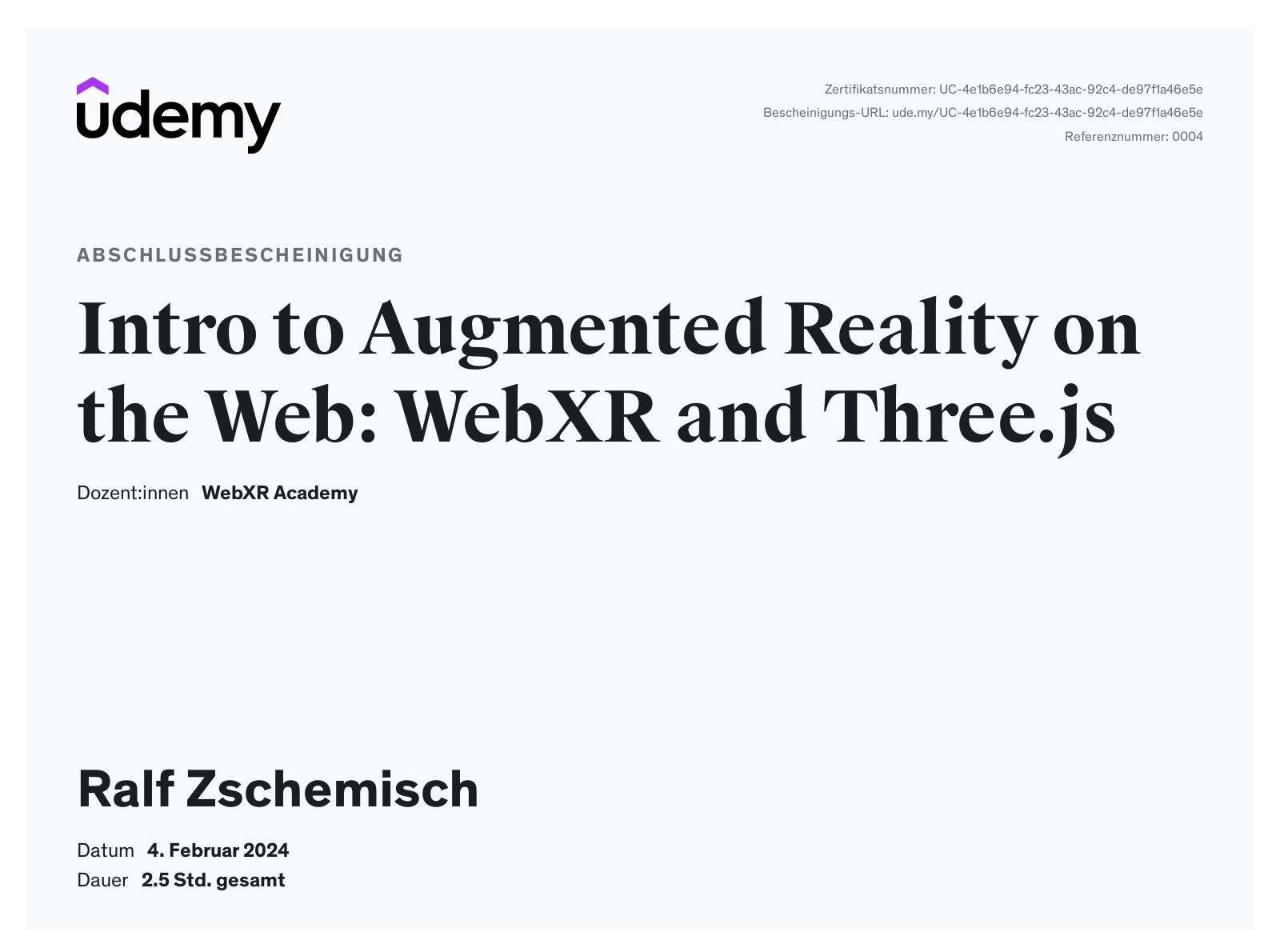  Intro to Augmented Reality on the Web: WebXR and Three.js 