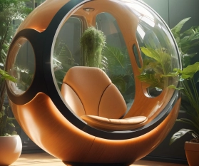 Innovativ und bequem: Erleben Sie den kugelförmigen Sessel der Zukunft